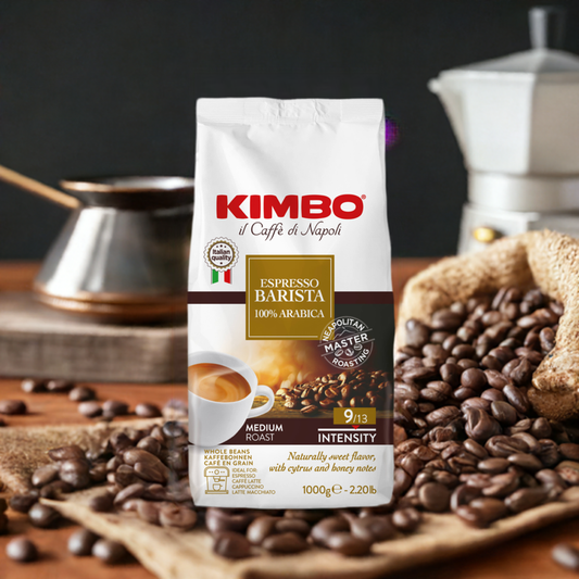 Kimbo Espresso Barista 100% Arabica Beans 1kg